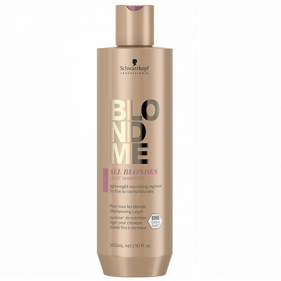 Schwarzkopf Professional Шампунь для светлых волос BlondMe All Blondes Light Shampoo 300мл