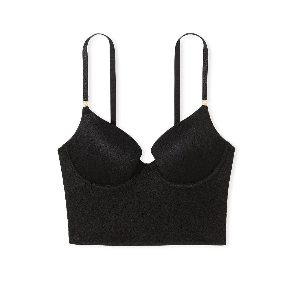 

Топ Victoria's Secret Very Sexy Icon Push-Up Corset, черный