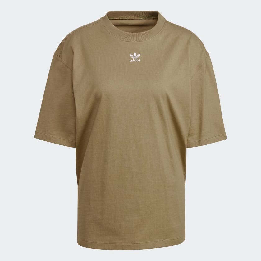 

Футболка Adidas Originals Adicolor Essentials, коричневато-оливковый
