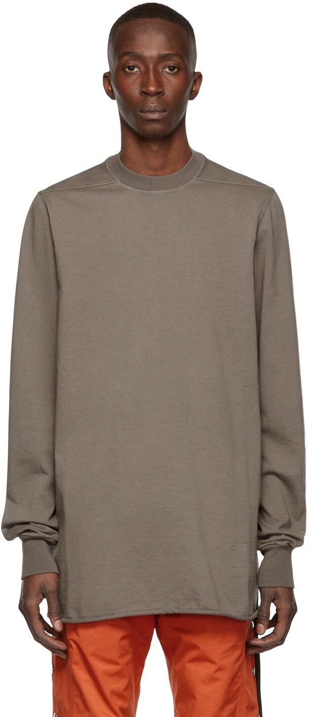 

Серая хлопковая толстовка Rick Owens Drkshdw