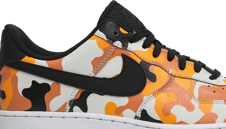 Af1 store camo orange