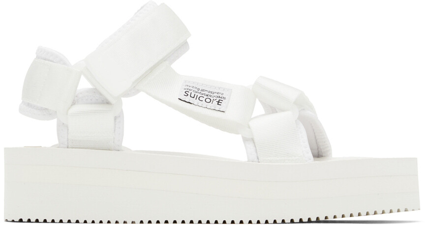 

Белые сандалии DEPA-V2PO Suicoke