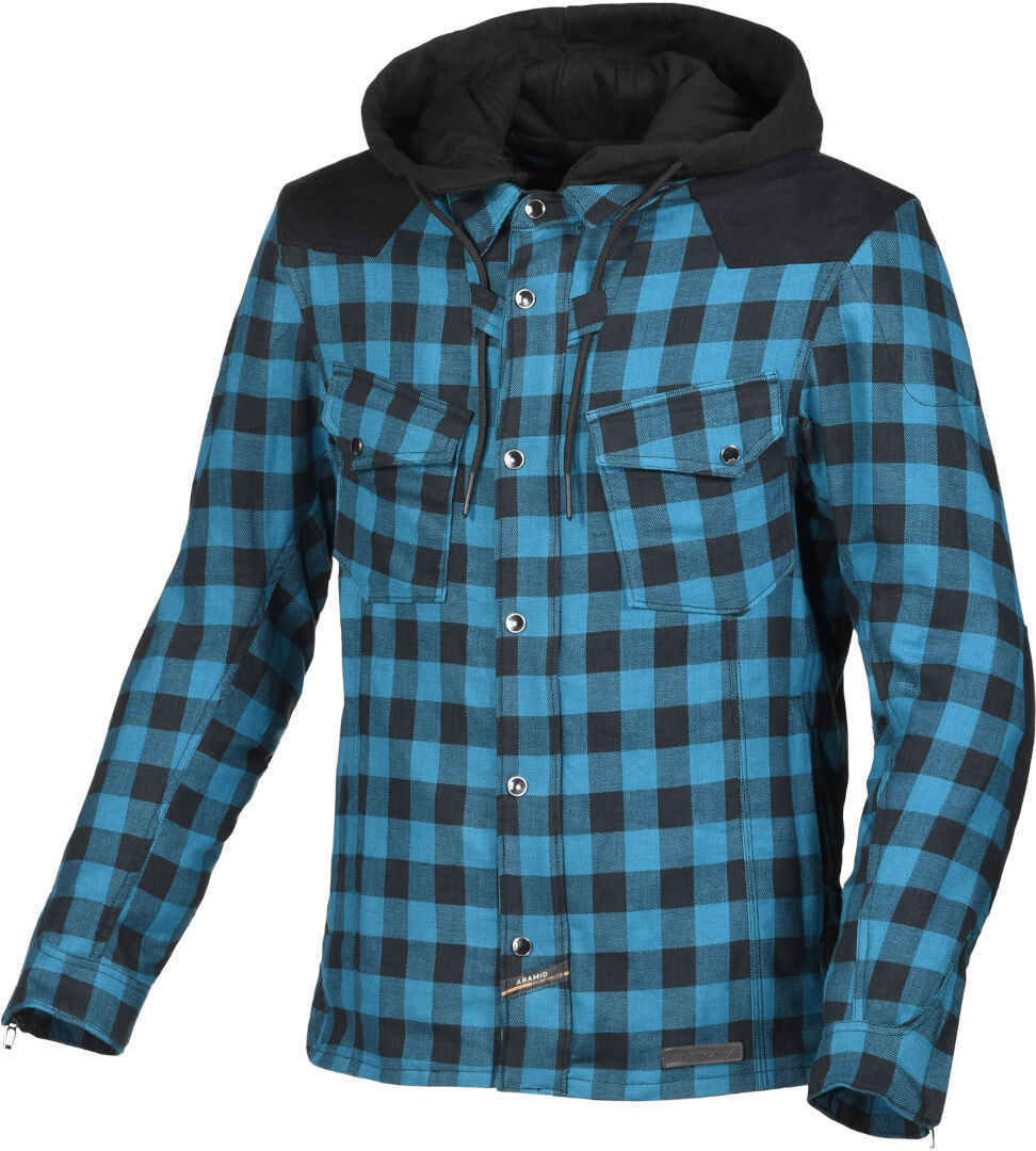 цена Куртка Macna Inland мотоциклетная текстильная, синий