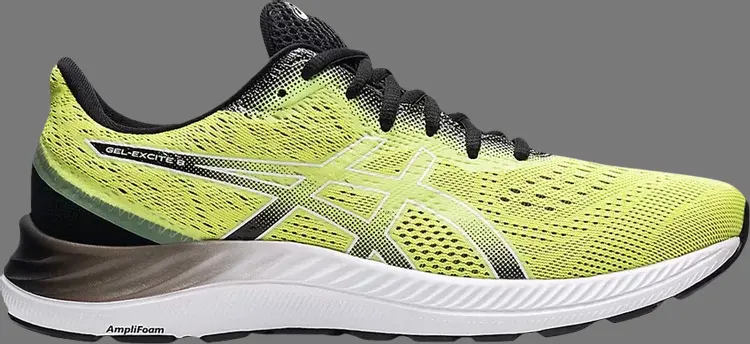 

Лимитированные кроссовки gel excite 8 'glow yellow' Asics, желтый