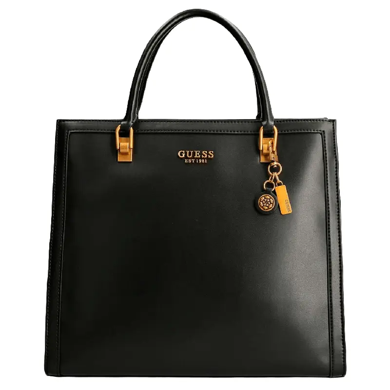

Сумка тоут Guess Abey, черный
