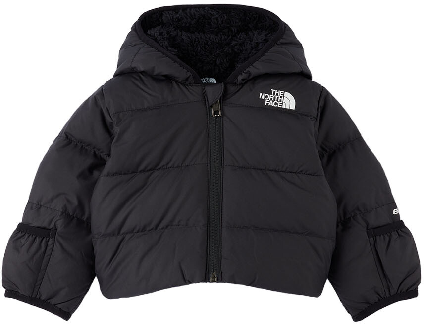 

Черный пуховик с капюшоном Baby North The North Face Kids