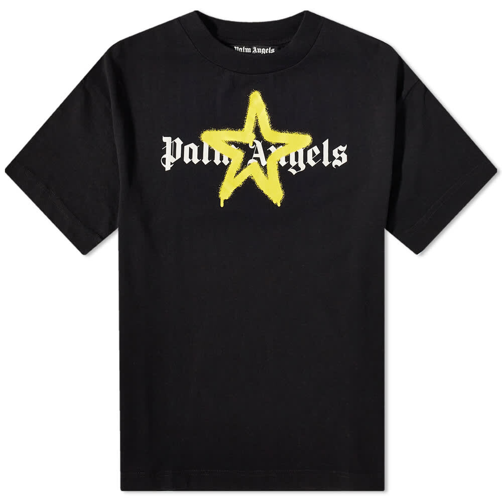 

Футболка Palm Angels Star Sprayed Logo Tee