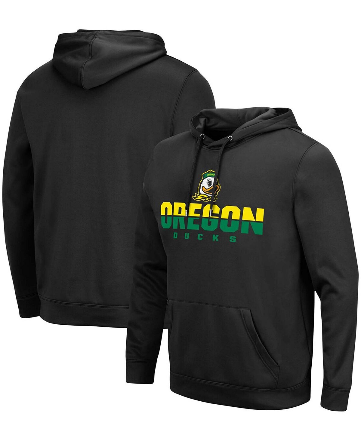 

Мужская черная толстовка с капюшоном oregon ducks lantern Colosseum, черный