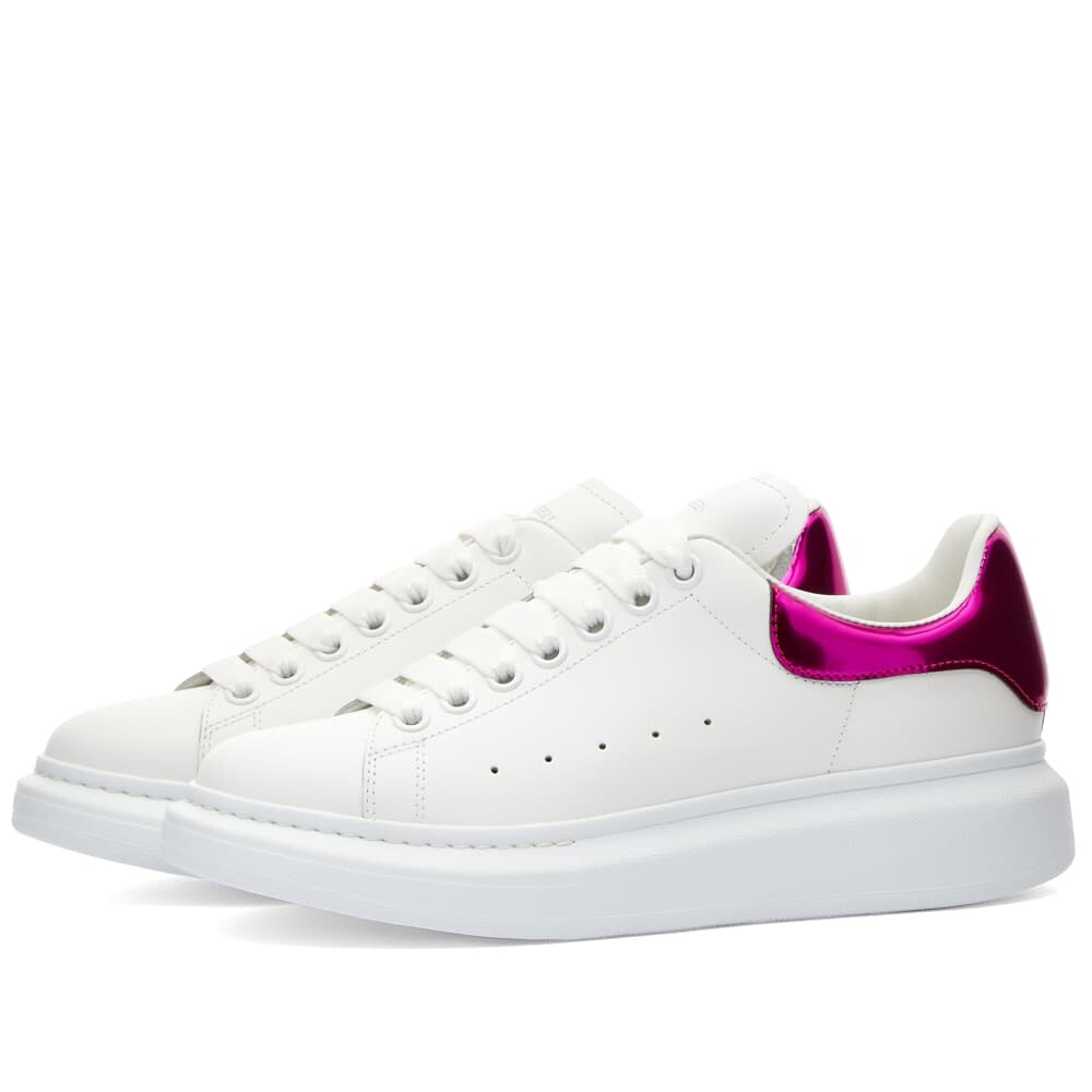 

Кроссовки Alexander McQueen Heel Tab wedge sole sneaker