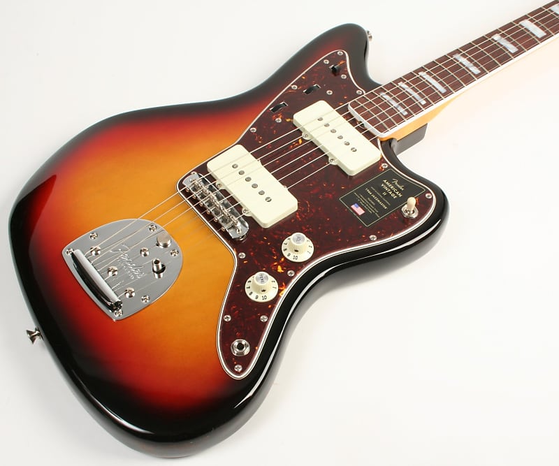 цена Накладка на гриф Fender American Vintage II 1966 Jazzmaster из палисандра, 3 цвета, солнечные лучи American Vintage II 1966 Jazzmaster Rosewood Fingerboard 3-Color Sunburst