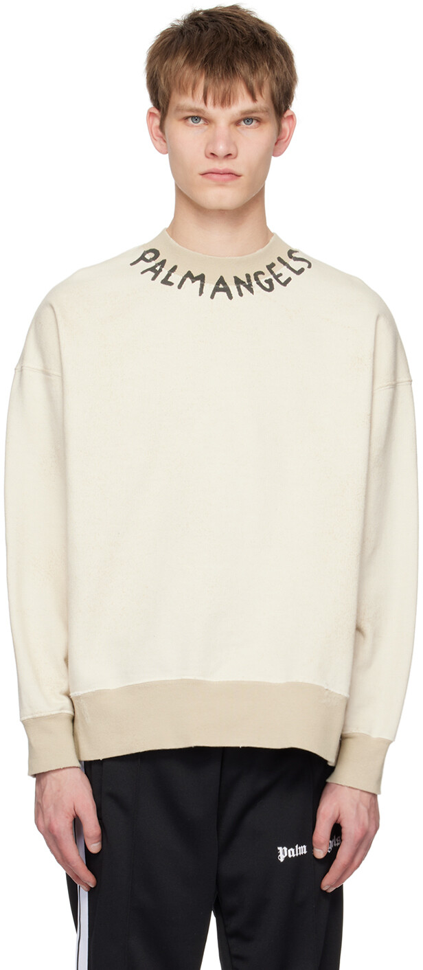 

Винтажная толстовка Off-White Palm Angels, Белый