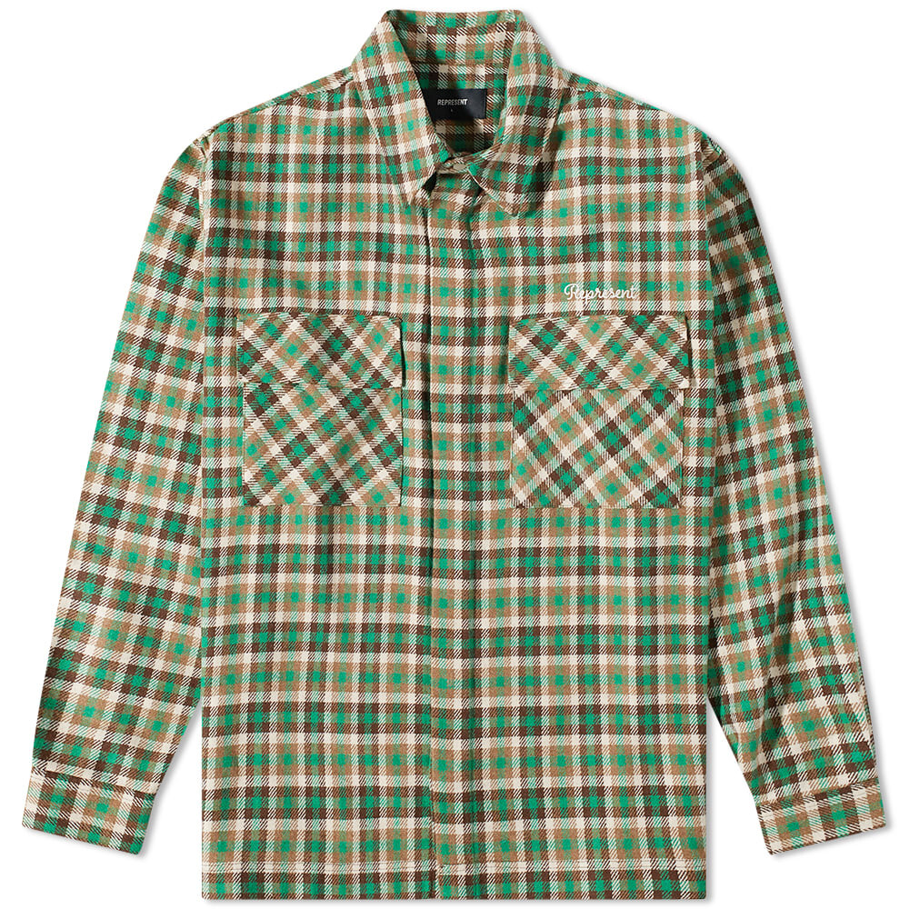 

Рубашка Represent Long Sleeve Flannel Shirt