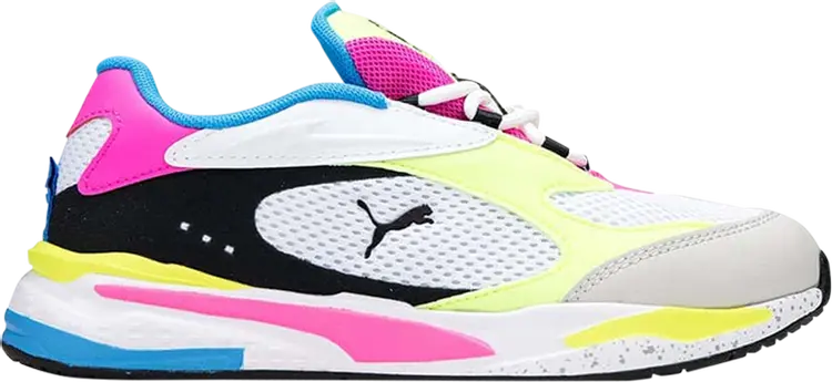 

Кроссовки Puma RS-Fast Little Kid Block Yellow, белый