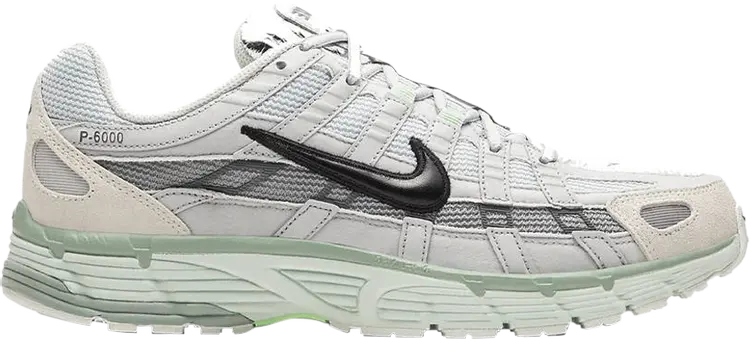

Кроссовки Nike P-6000 'Grey Fog Pistachio Frost', серый