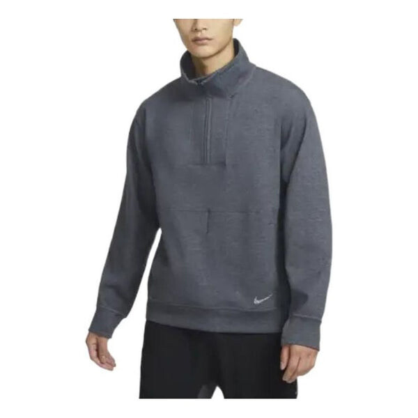 

Худи Nike Dri-Fit Yoga Restore Logo DQ6698-011, серый