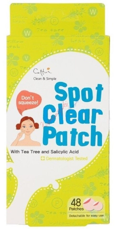 

Cettua Spot Clear Patch 48 лейкопластырь от прыщей 48 шт.