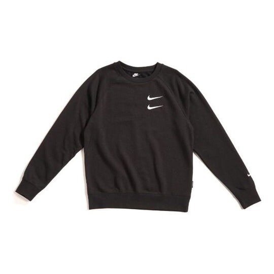 

Свитшот Nike Embroidered Fleece Lined Stay Warm Round Neck черный
