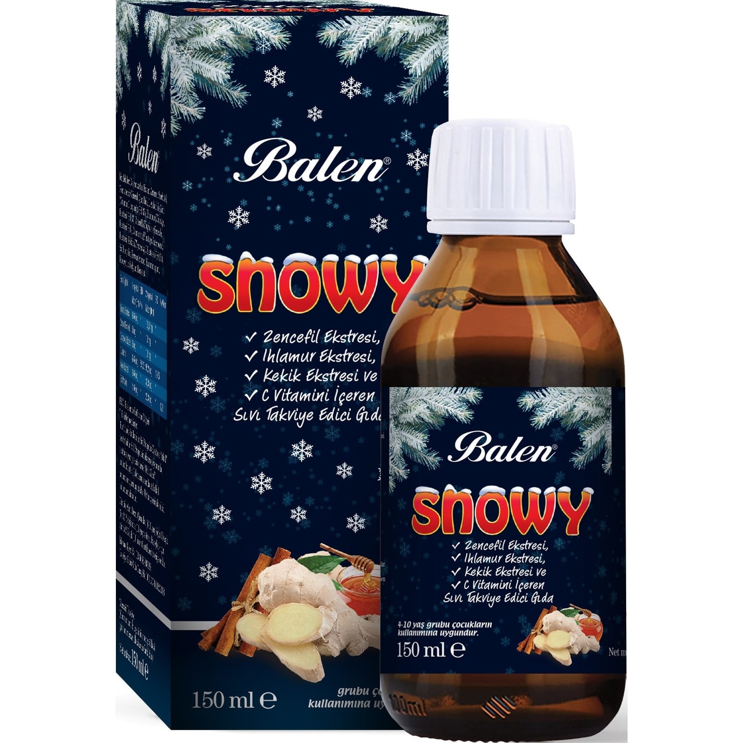 Пищевая добавка Balen Snowy Surup, 150 мл snowy sweet