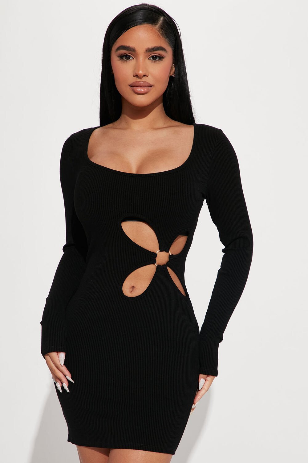 

Мини платье Fashion Nova D1770FN, черный