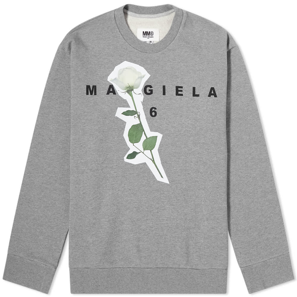 

Толстовка Maison Margiela Logo Crew Sweat