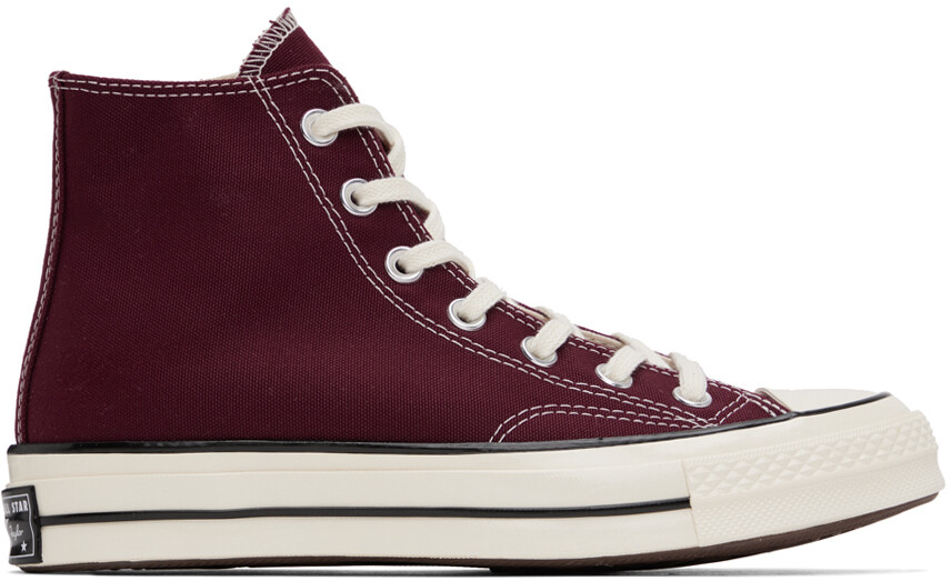 

Бордовые кроссовки Chuck 70 Vintage Converse