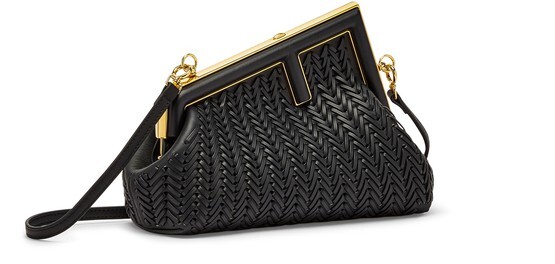 

Маленькая сумка Fendi First. Fendi, темно-серый
