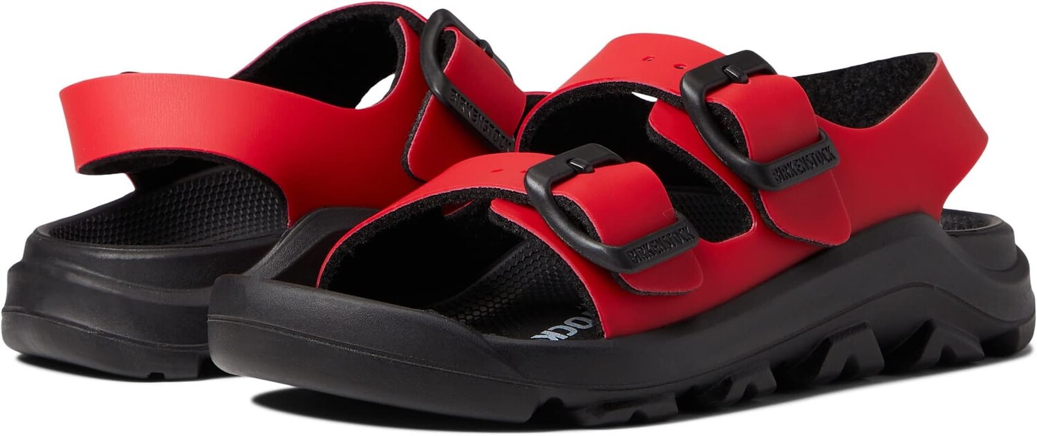 

Сандалии на плоской подошве Mogami Birkenstock, цвет Active Red Birko-Flor