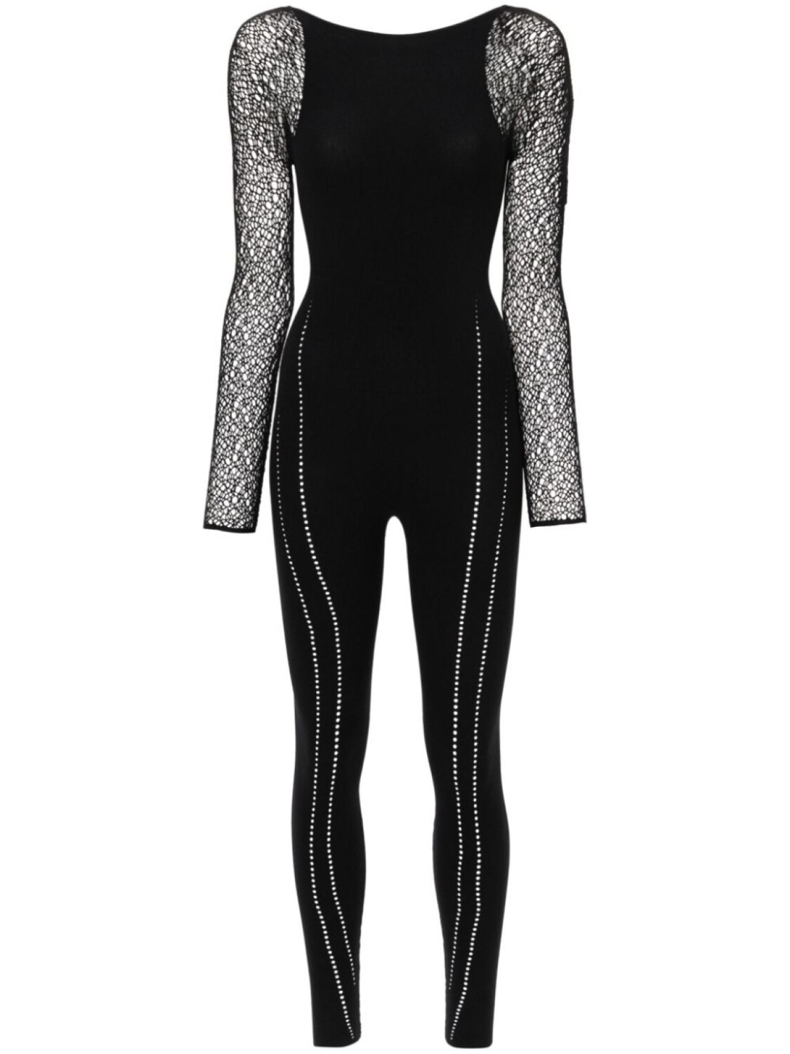 

Wolford комбинезон W Net с логотипом, черный