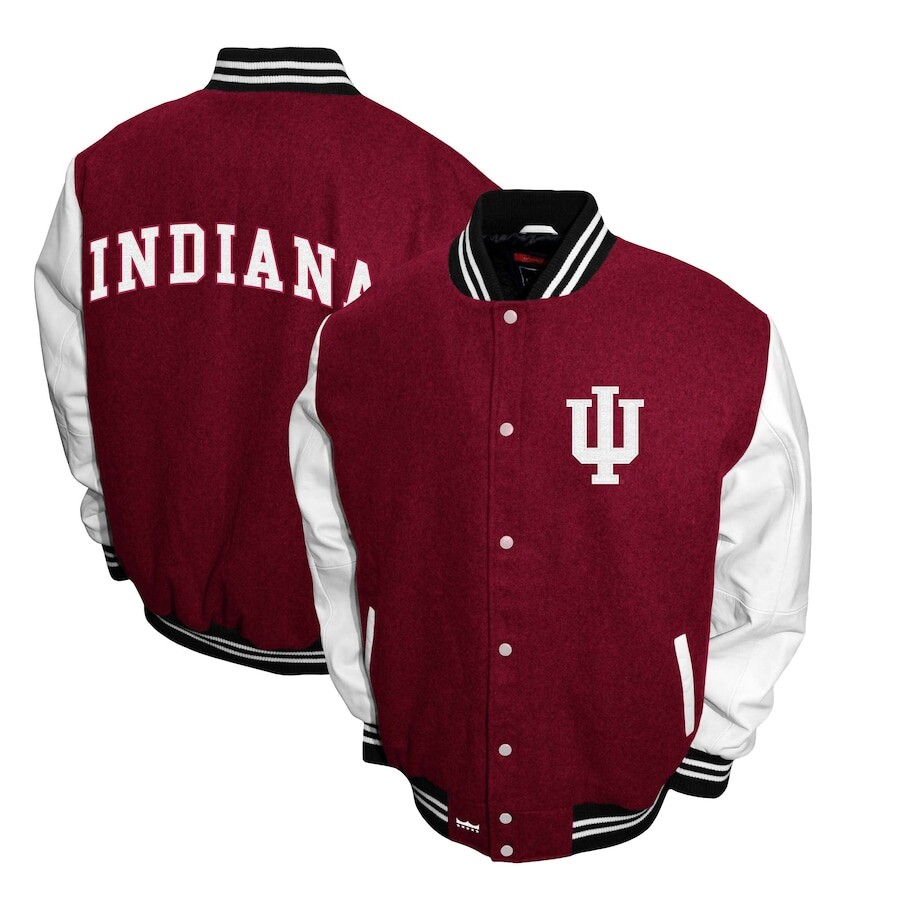 

Куртка Franchise Club Indiana Hoosiers, малиновый