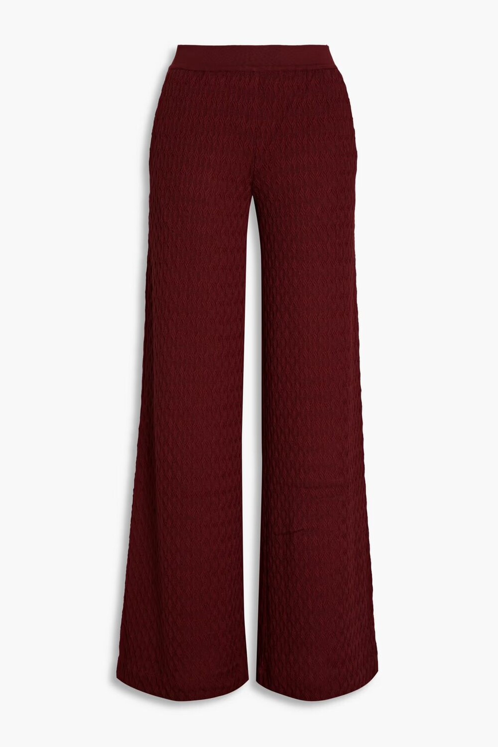 

Широкие брюки крючком Missoni, бордовый