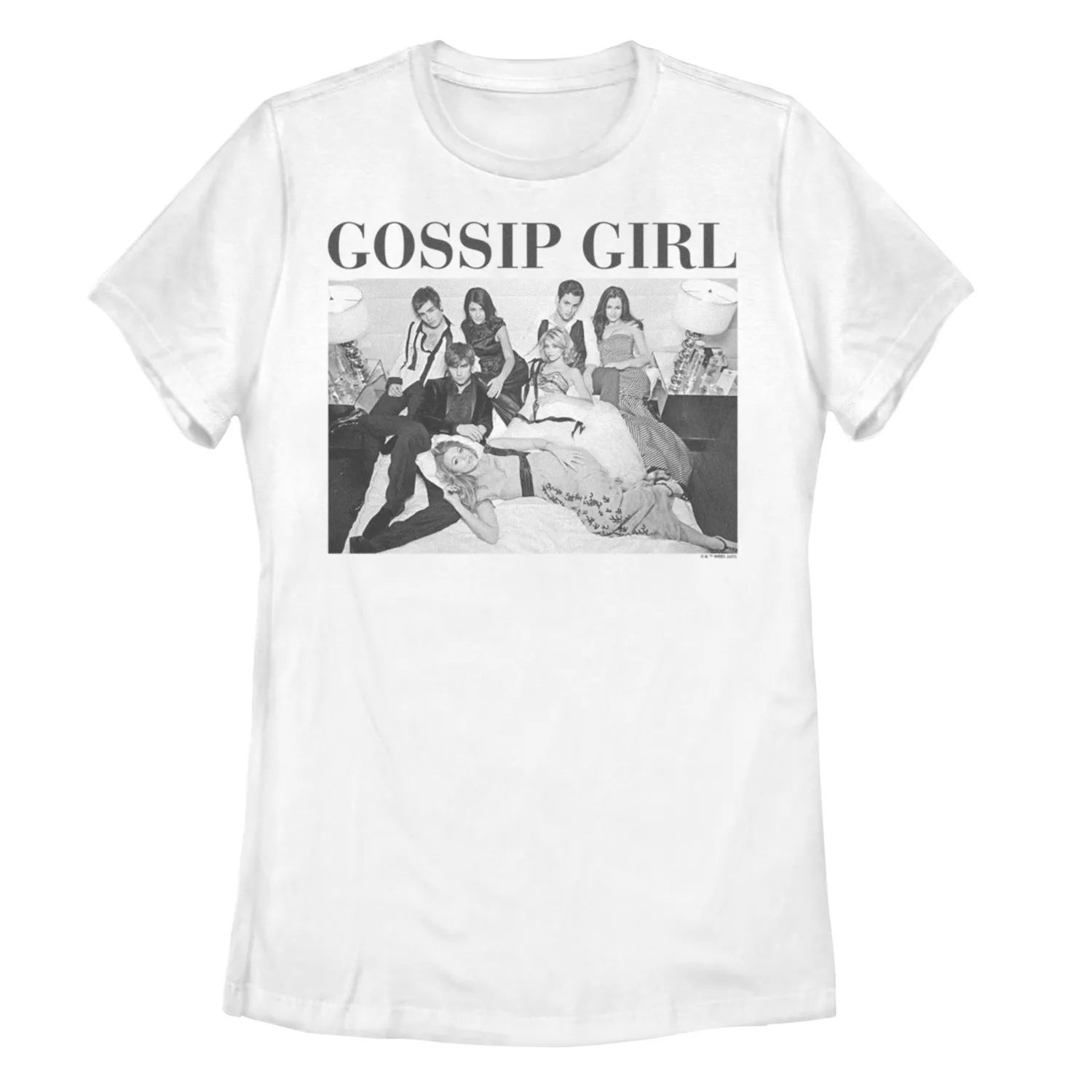 Футболка для юниоров Gossip Girl Groupshot Licensed Character