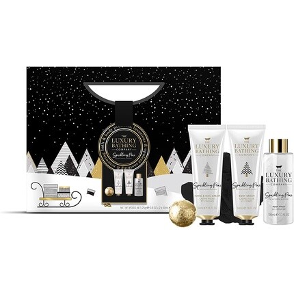 

Роскошная игристая груша и нектарин для купания Winter Love Perfect Night в подарочном пакете, The Luxury Bathing Company