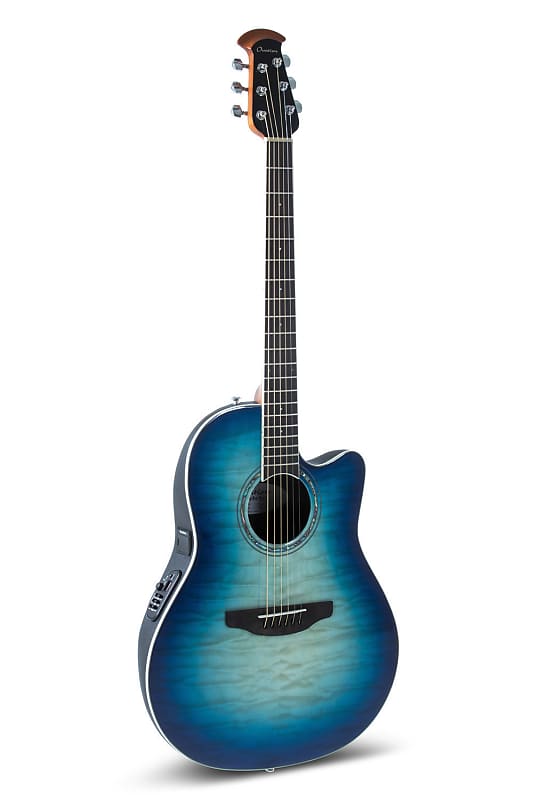 Акустическая гитара Ovation CS28P-RG Celebrity Standard Super Shallow Lyrachord Body 6-String Acoustic-Electric Guitar