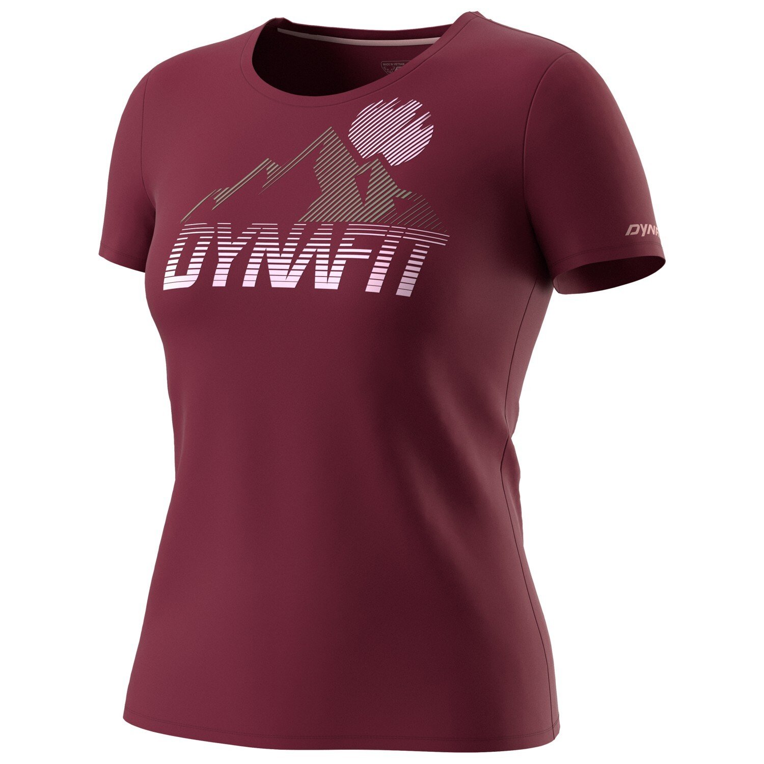 

Функциональная рубашка Dynafit Women's Transalper Graphic S/S Tee, цвет Burgundy/6370