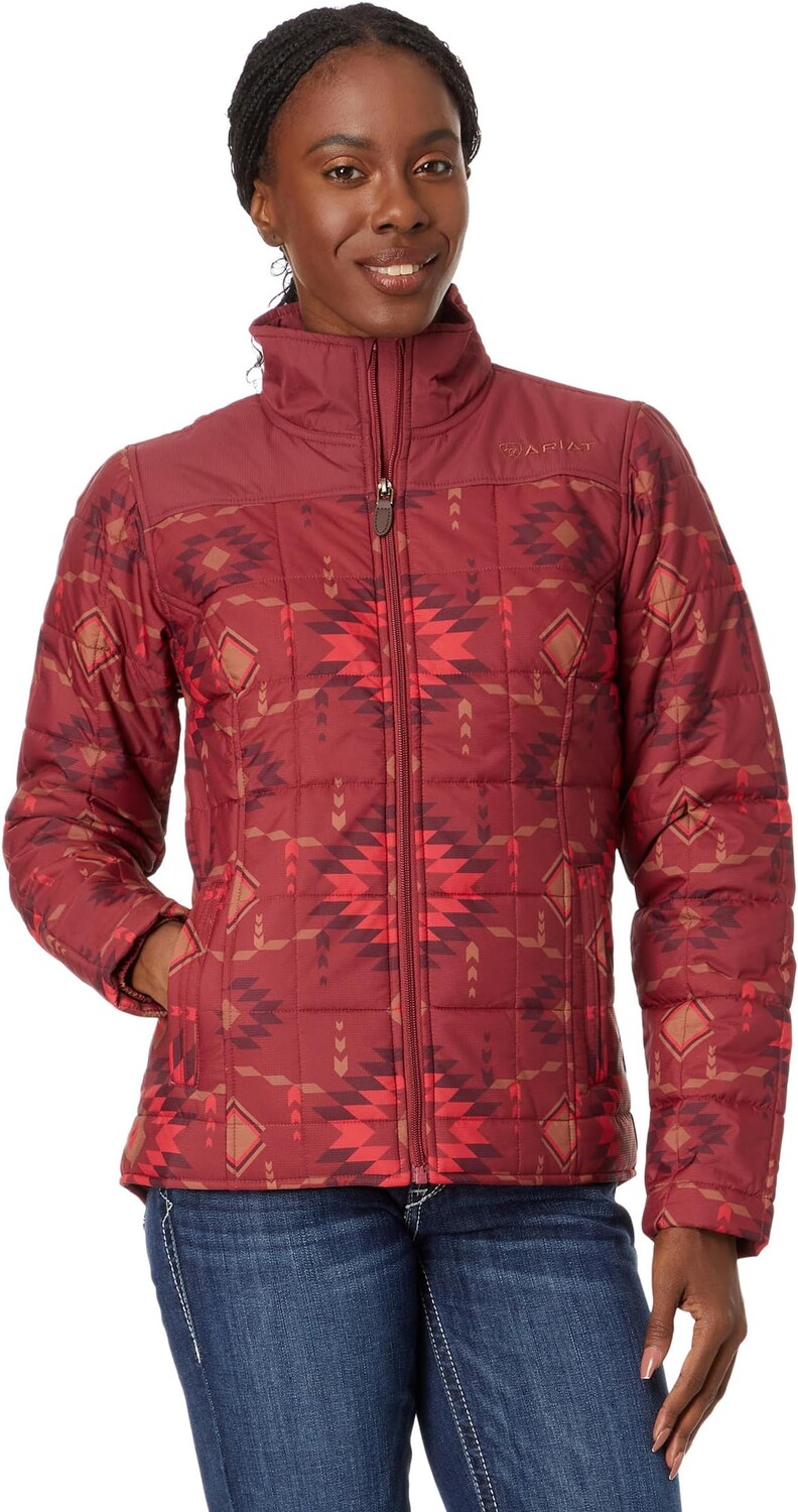 

Утепленная куртка Crius Ariat, цвет Burnt Rose Print