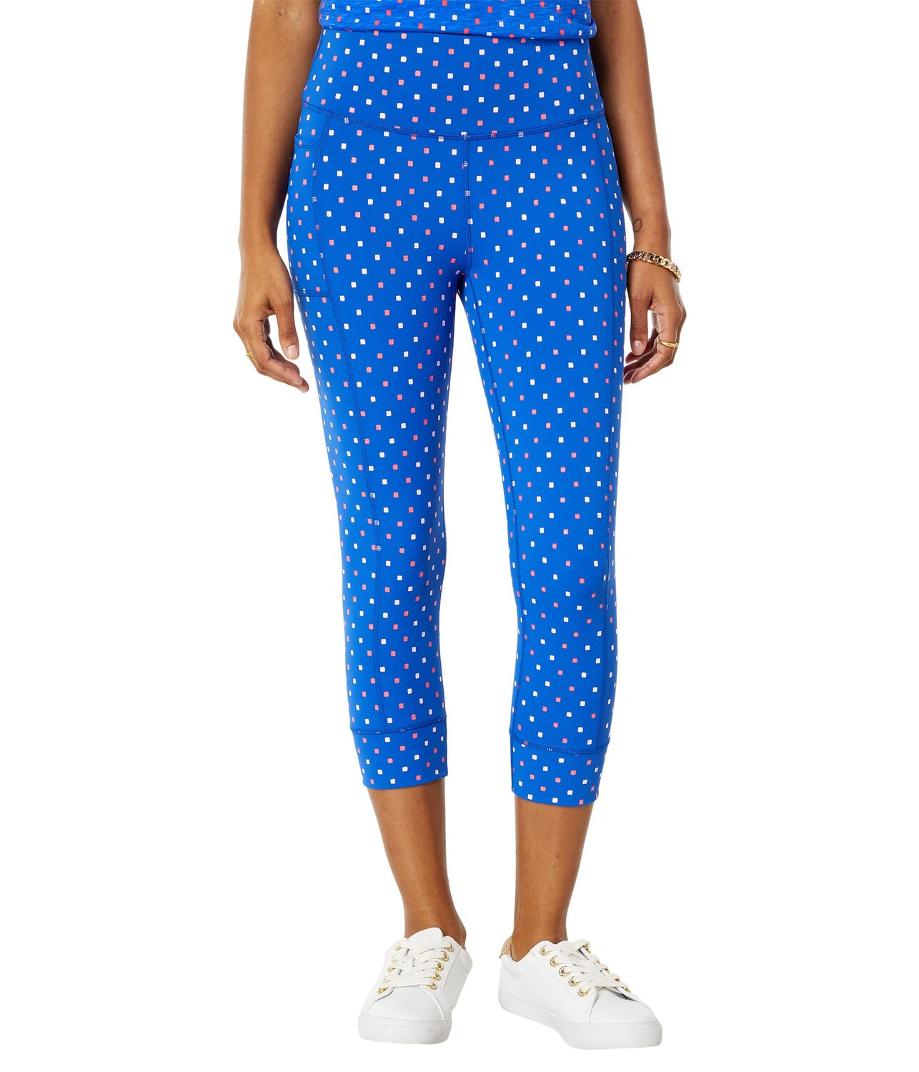 

Брюки с высокой посадкой Lilly Pulitzer, Weekend High-Rise Crop