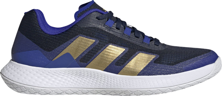 Кроссовки Adidas Forcebounce 'Team Navy Matte Gold', синий - фото