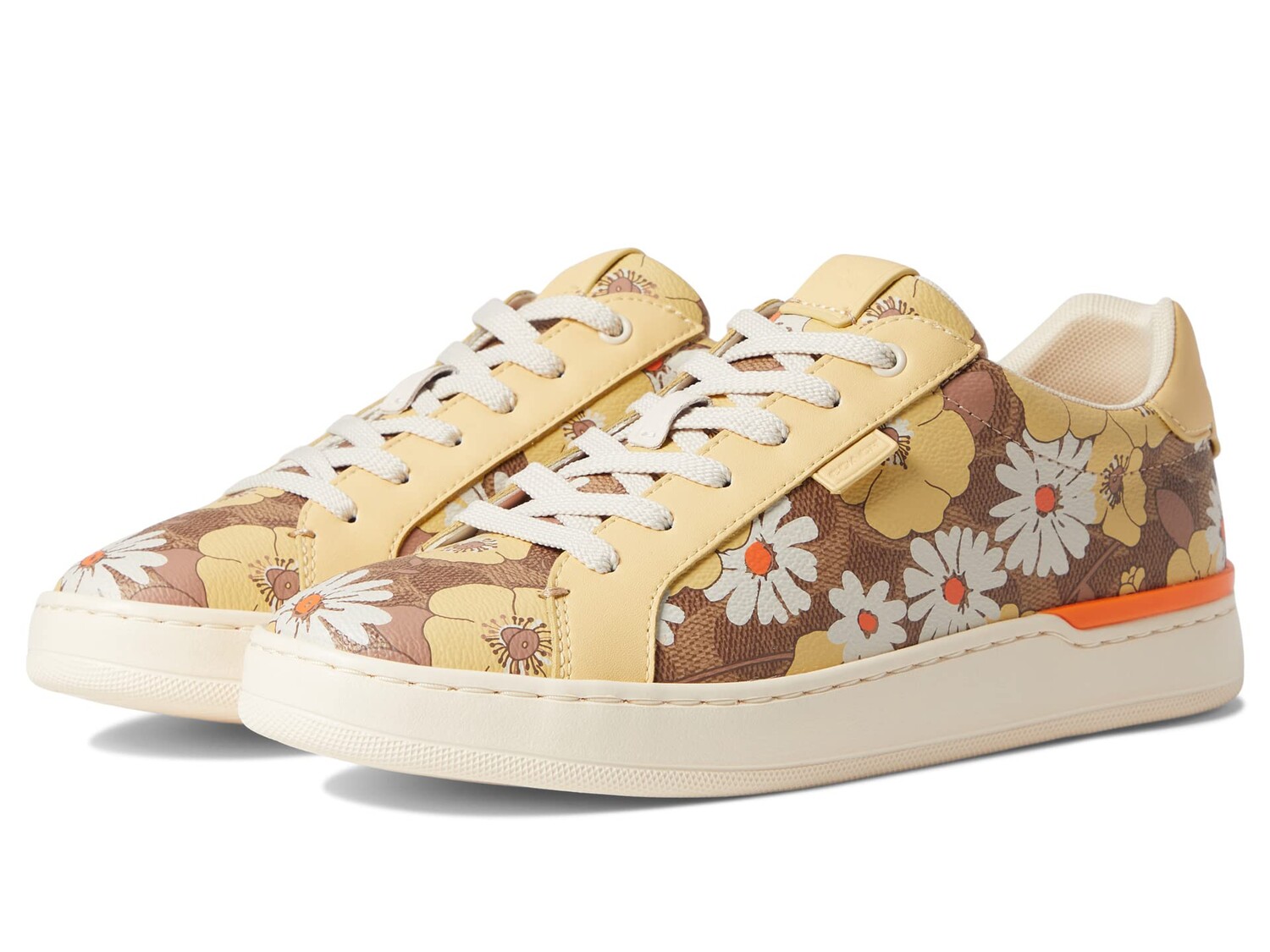 

Кроссовки COACH, Lowline Signature Coated Canvas