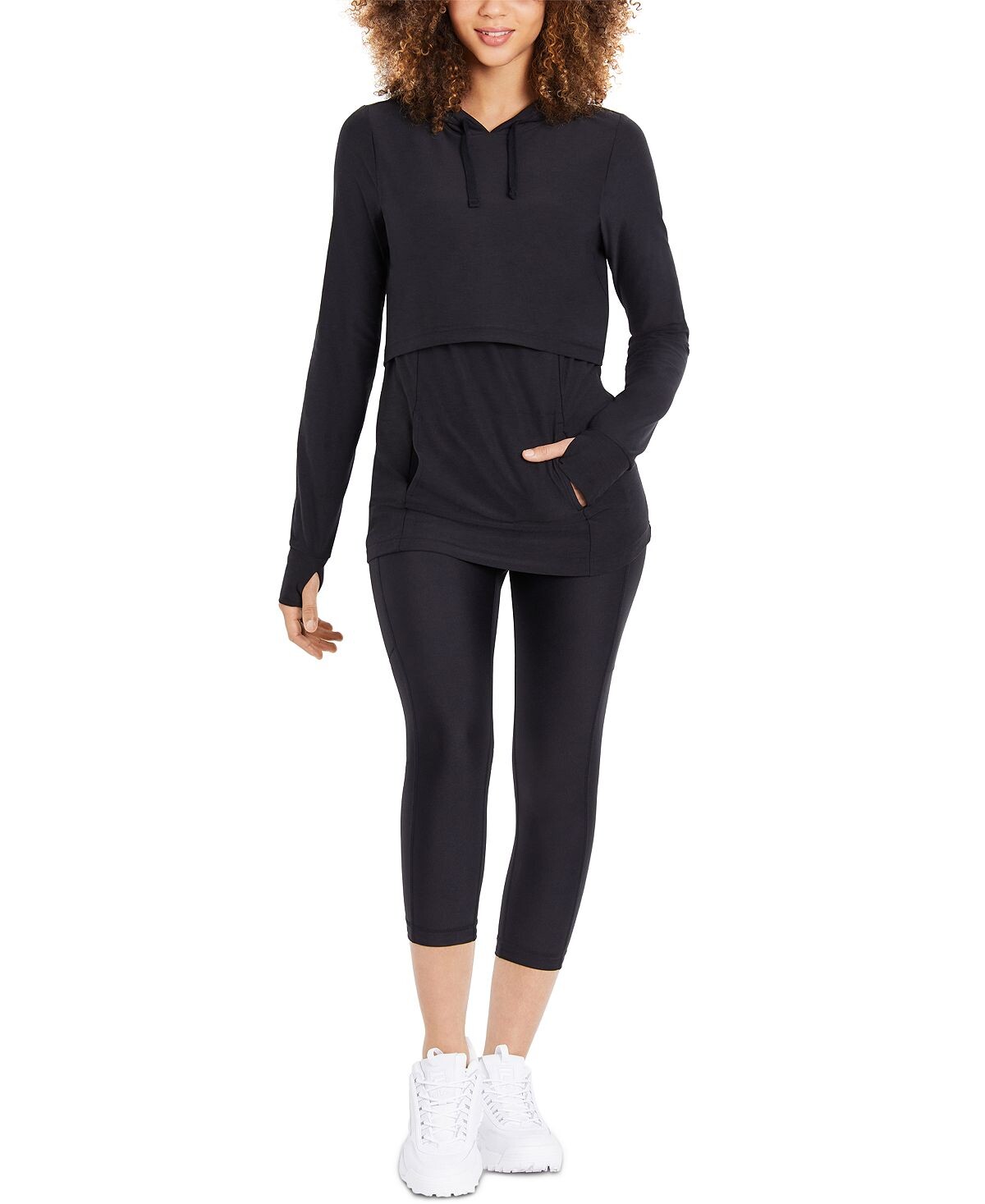 

Многослойное худи для кормления Motherhood Maternity, черный