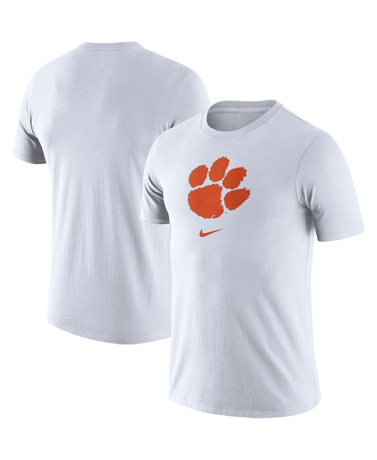 

Мужская белая футболка с логотипом clemson tigers essential Nike, белый