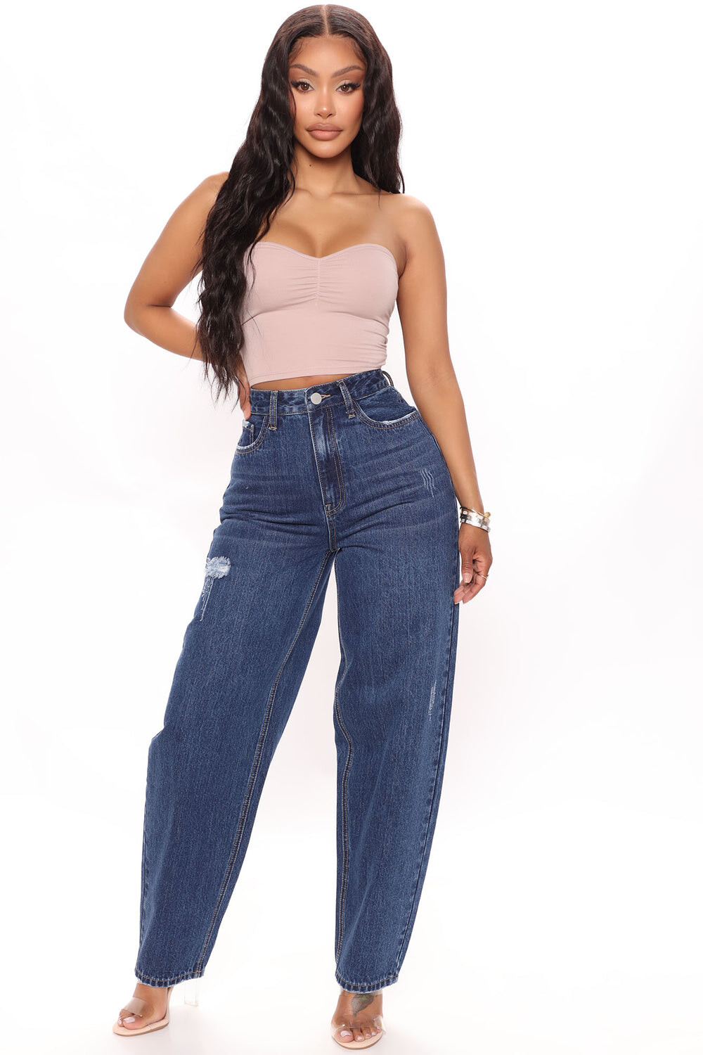 

Джинсы Fashion Nova P96776, синий