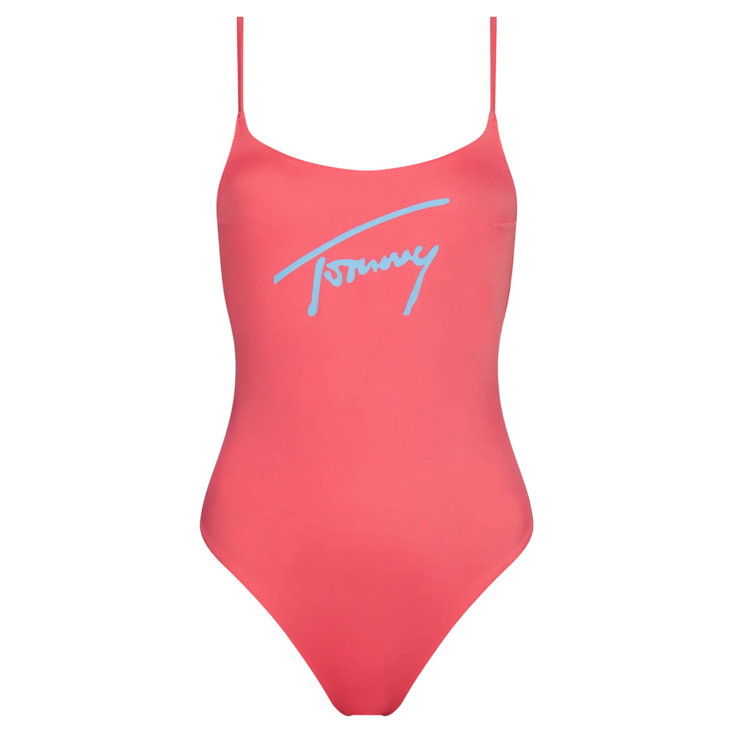 

Купальник Tommy Jeans by Tommy Hilfiger Signature One-piece, розовый