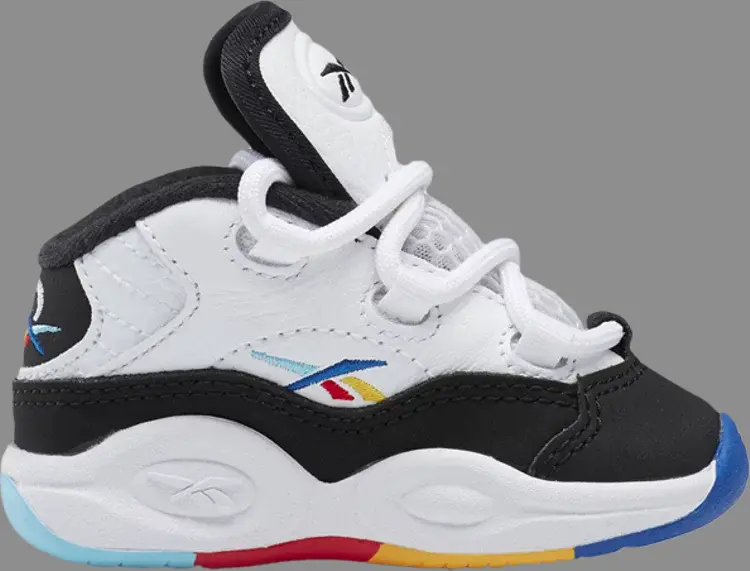 

Кроссовки question mid toddler 'class of '16' Reebok, белый