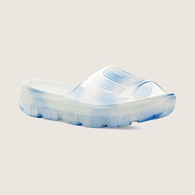 

Сандалии UGG Jella Clear Slide, прозрачный/синий