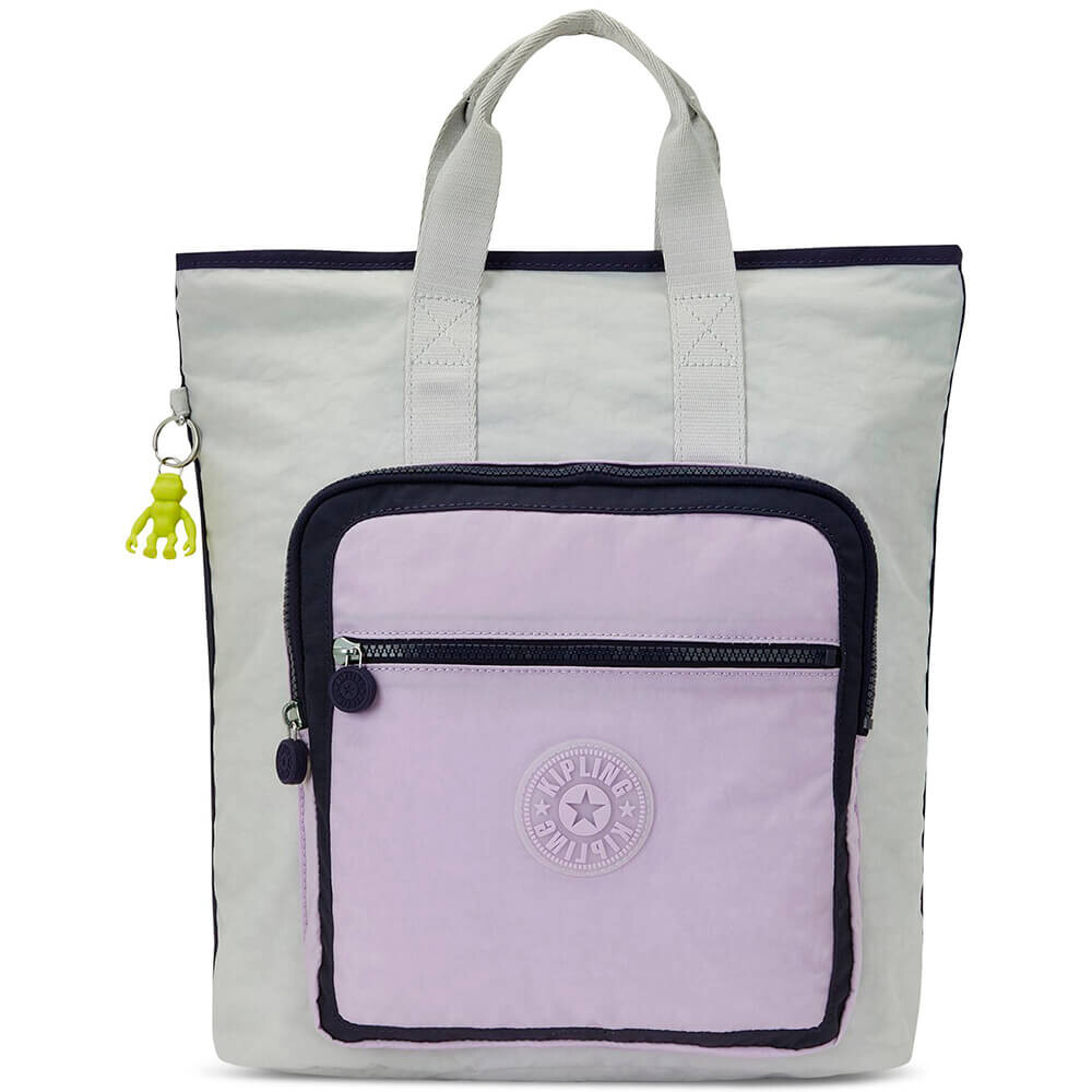 

Рюкзак-сумка Kipling Sia Nylon Zippered, серый