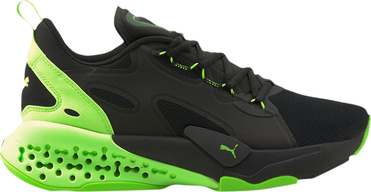 

Кроссовки Puma XETIC Halflife Black Green Glare, черный