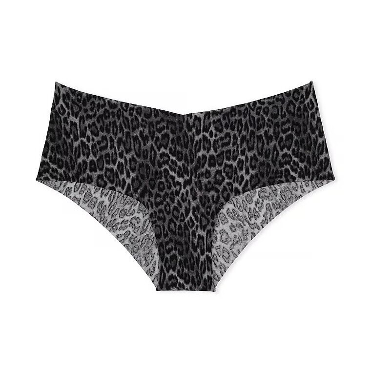 

Трусы Victoria's Secret No-Show Cheeky, черный/серый