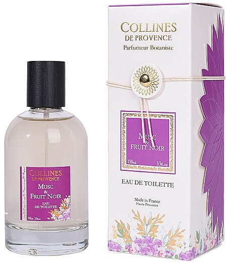 

Туалетная вода Collines de Provence Musk and Black Fruit