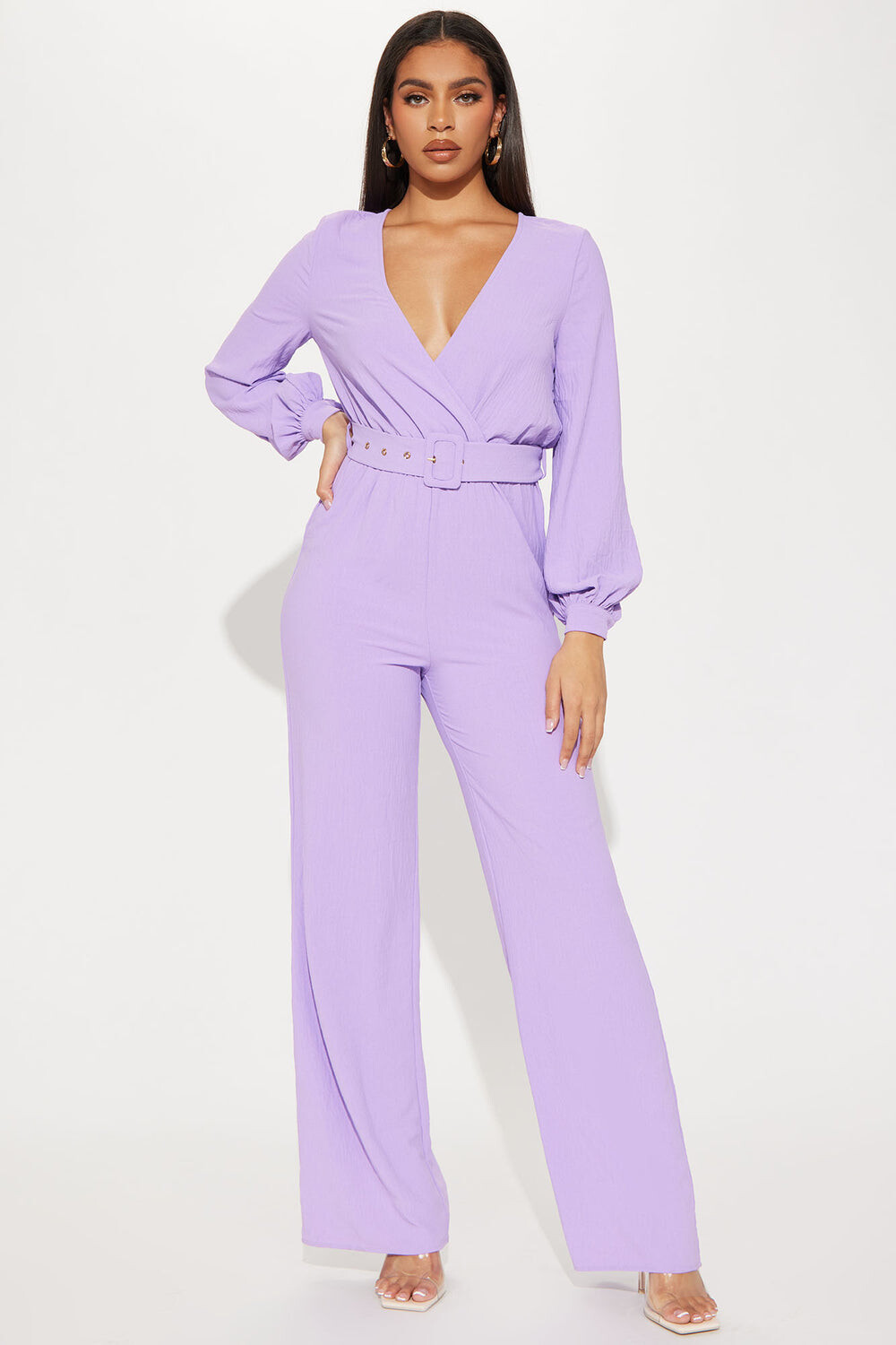 

Комбинезон Fashion Nova PER40023, лавандовый