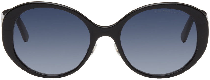 

Черные овальные солнцезащитные очки Marc Jacobs